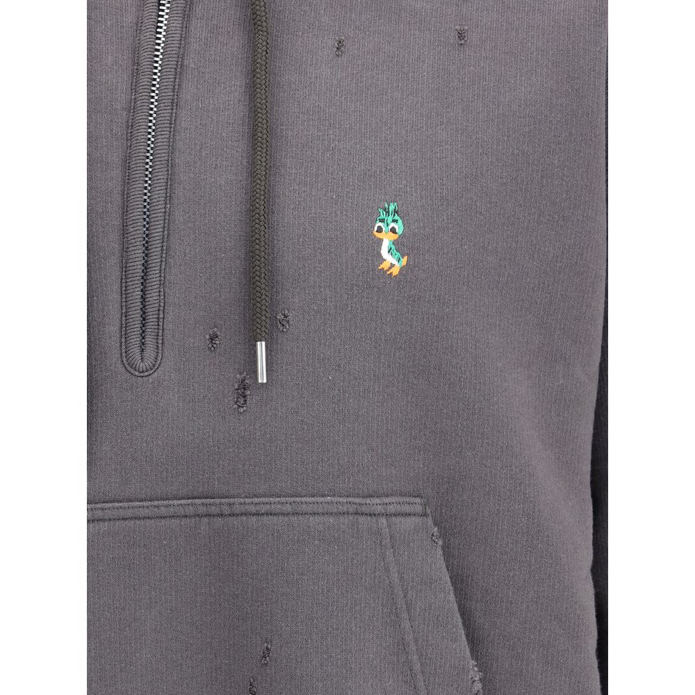 Maison Mihara Yasuhiro Bicolor Cotton Sweatshirt