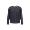 Diesel Gray Cotton Sweatshirt
