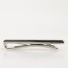 Dolce & Gabbana Silver Tone Brass Logo Branded Men Accessory Tie Clip Bar