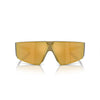 Arnette Gold Resin Sunglasses