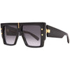 Balmain Black Acetate Sunglasses