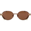 Balmain Brown Acetate Sunglasses