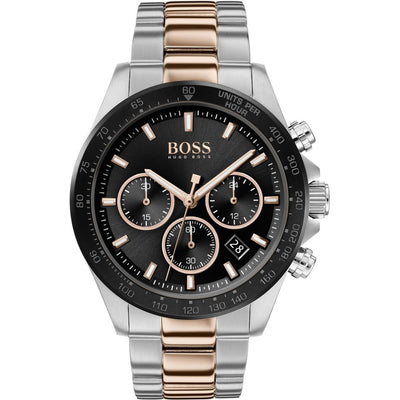 Hugo Boss Gray Stainless Steel Dress Watch