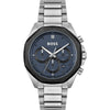 Hugo Boss Gray Stainless Steel Dress Watch