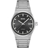 Hugo Boss Gray Stainless Steel Dress Watch