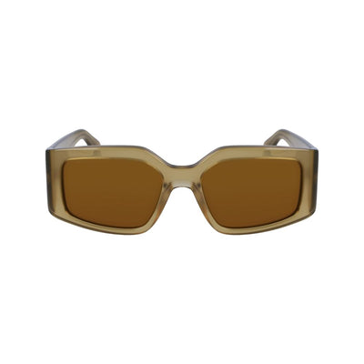 Ferragamo Green Acetate Sunglasses