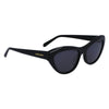Ferragamo Black Acetate Sunglasses