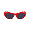 Ferragamo Red Acetate Sunglasses