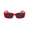 Ferragamo Red Acetate Sunglasses
