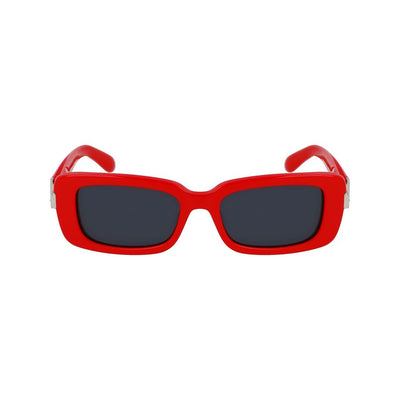Ferragamo Red Acetate Sunglasses