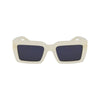 Ferragamo Gray Acetate Sunglasses
