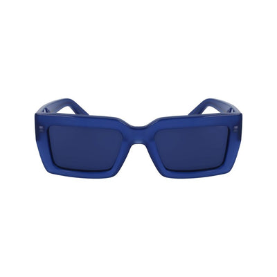 Ferragamo Blue Acetate Sunglasses