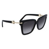 Ferragamo Black Acetate Sunglasses