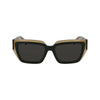 Ferragamo Green Acetate Sunglasses