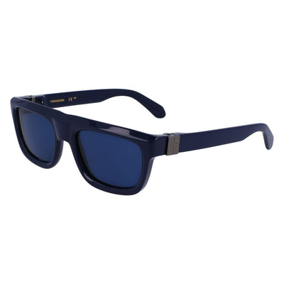 Ferragamo Blue Acetate Sunglasses