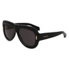 Ferragamo Black Acetate Sunglasses
