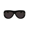 Ferragamo Black Acetate Sunglasses