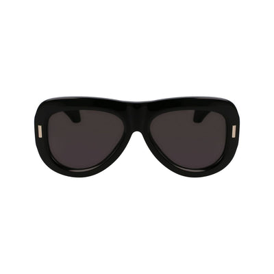 Ferragamo Black Acetate Sunglasses