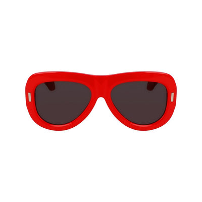 Ferragamo Red Acetate Sunglasses