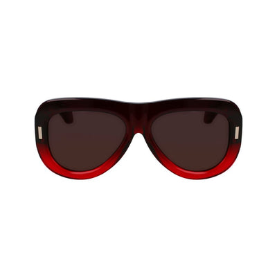 Ferragamo Red Acetate Sunglasses