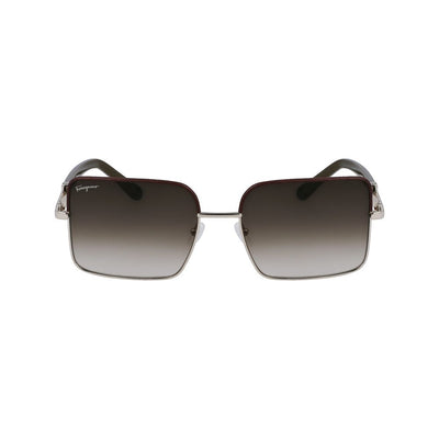 Ferragamo Gold Metal Sunglasses