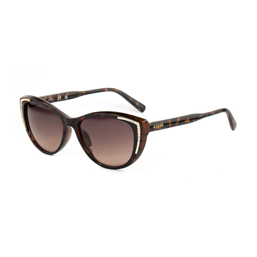 Guess – Braune Sonnenbrille mit Spritzguss