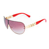 Guess Red Metal Sunglasses