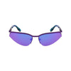 Karl Lagerfeld Purple Metal Sunglasses