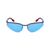 Karl Lagerfeld Blue Metal Sunglasses
