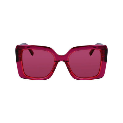 Karl Lagerfeld Red Acetate Sunglasses