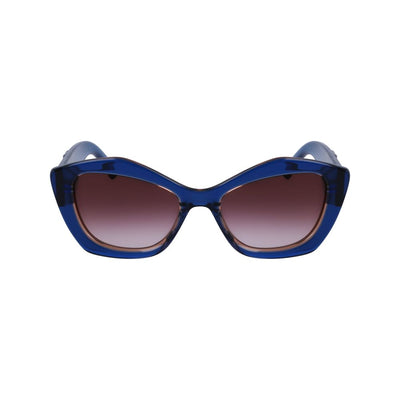Karl Lagerfeld Blue Acetate Sunglasses