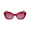 Karl Lagerfeld Red Acetate Sunglasses