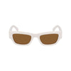 Karl Lagerfeld White Injected Sunglasses