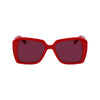 Karl Lagerfeld Red Injected Sunglasses
