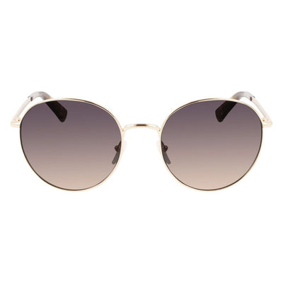 Longchamp Gold Metal Sunglasses