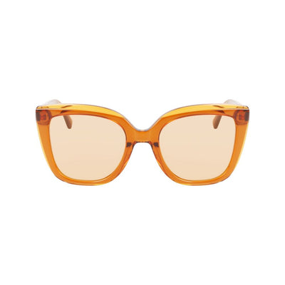 Longchamp Orange Acetate Sunglasses
