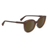 Longchamp Brown Acetate Sunglasses