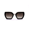 Philipp Plein Black Metal Sunglasses