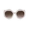 Philipp Plein White Acetate Sunglasses