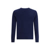 Aragona Cashmere Blue Merino Wool Cashmere Sweater