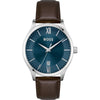 Hugo Boss Brown Leather Dress Watch