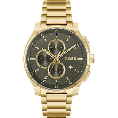 Hugo Boss Gold Stainless Steel Dress Watch