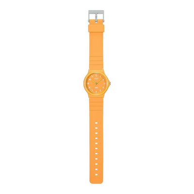 Casio Sportuhr aus orangefarbenem Harz