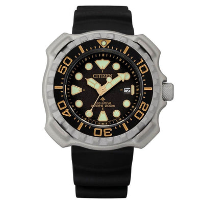 Citizen Black Rubber Sport Watch