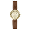 Furla Brown Leather Dress Watch