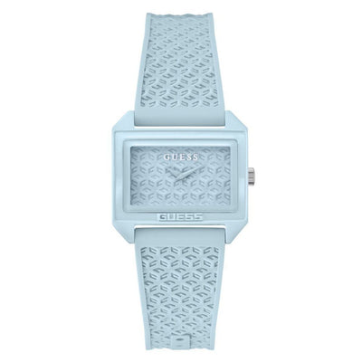 Guess Blue Synthetic Dress Watch