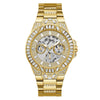 Guess Gold Stainless Steel Dress Watch