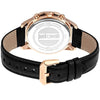 Just Cavalli Black Leather Dress Watch