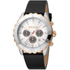 Just Cavalli Black Leather Bracelet Watch