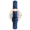 Nine West Blue Leather Dress Watch